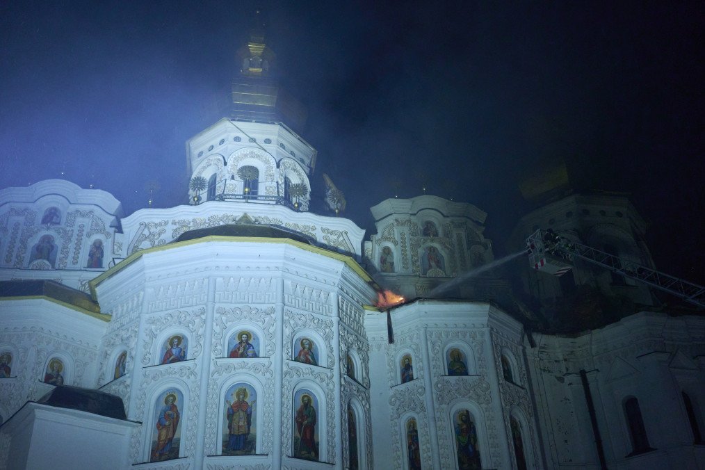 Kyiv-Pechersk Lavra Restoration Costs Surge Past $11 Million Following Russian Missile Damage The aftermath of Russian attack on Kyiv Pechersk Lavra on June 15, 2026. (Source: Joshua Olley/UNITED24 Media)