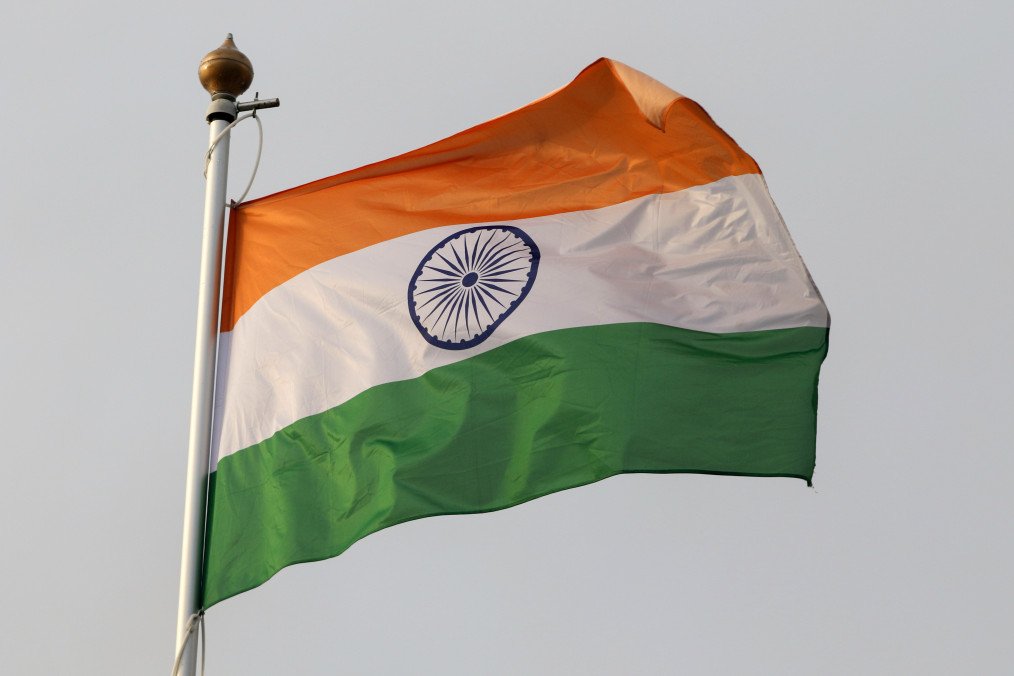 The national flag of the Republic of India. (Source: Getty Images)