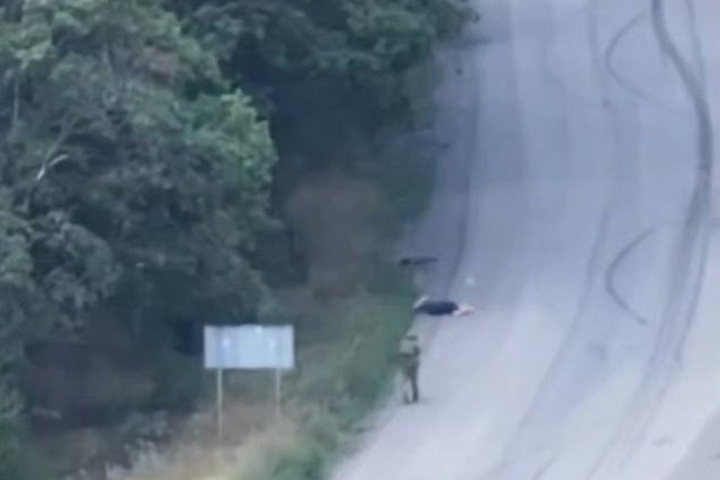 Russian Soldier Shoots Unarmed Civilian Near Pokrovsk, Donetsk Region Russian Soldier Shoots Unarmed Civilian Near Pokrovsk, Donetsk Region