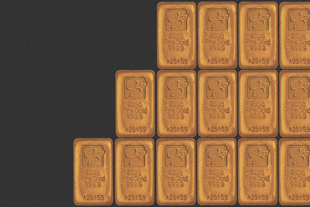 Illustrative image depicting gold bars. (Source: UNITED24 Media/Oleksandr Manukians)