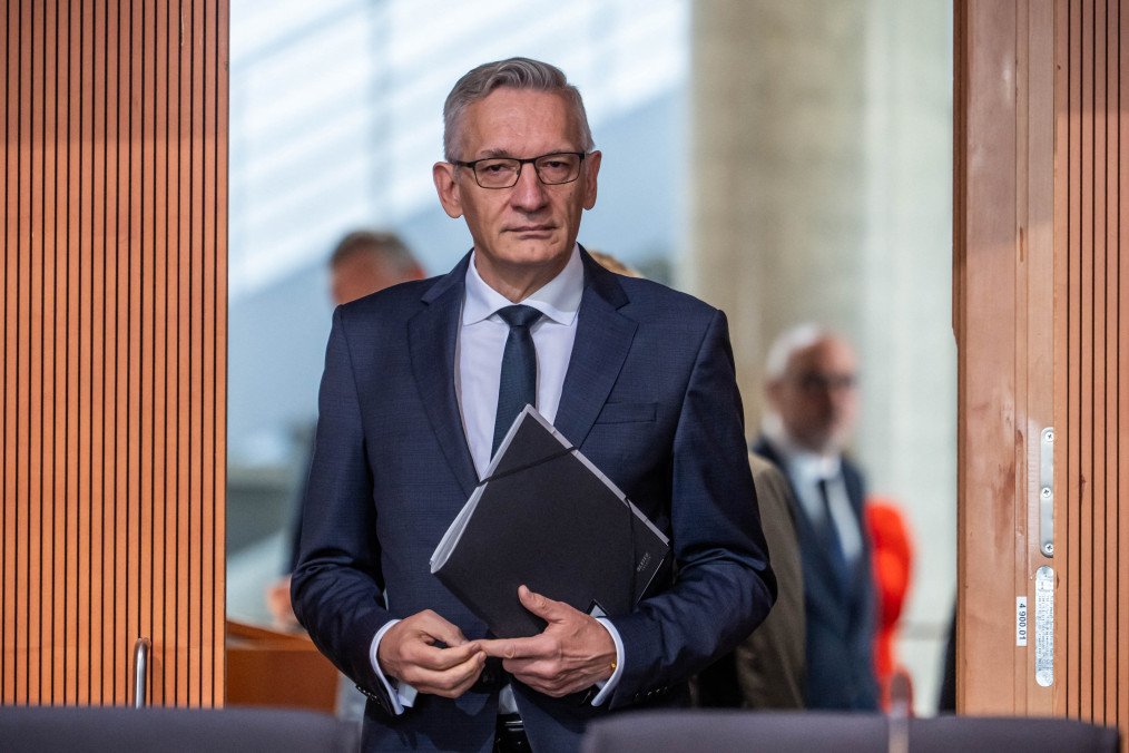 Martin Jäger, President of the Federal Intelligence Service (BND), at the public hearing of the Parliamentary Control Panel (PKGr), the body responsible for overseeing the work of the intelligence services, Berlin, October 5, 2026.