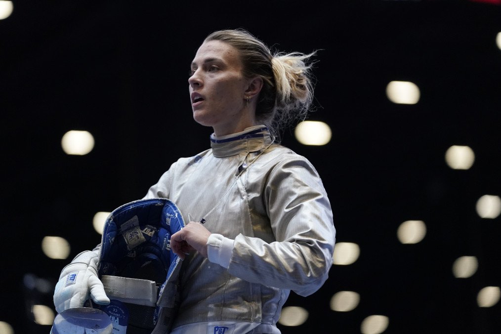 Ukrainian Fencer Olha Kharlan Advances to Olympic Quarterfinals