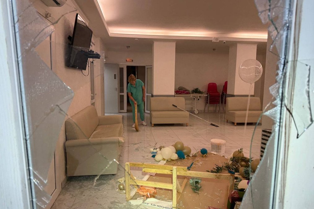 Russian Drone Strike Hits Maternity Hospital and Civilian Infrastructure in Odesa Russian Drone Strike Hits Maternity Hospital and Civilian Infrastructure in Odesa