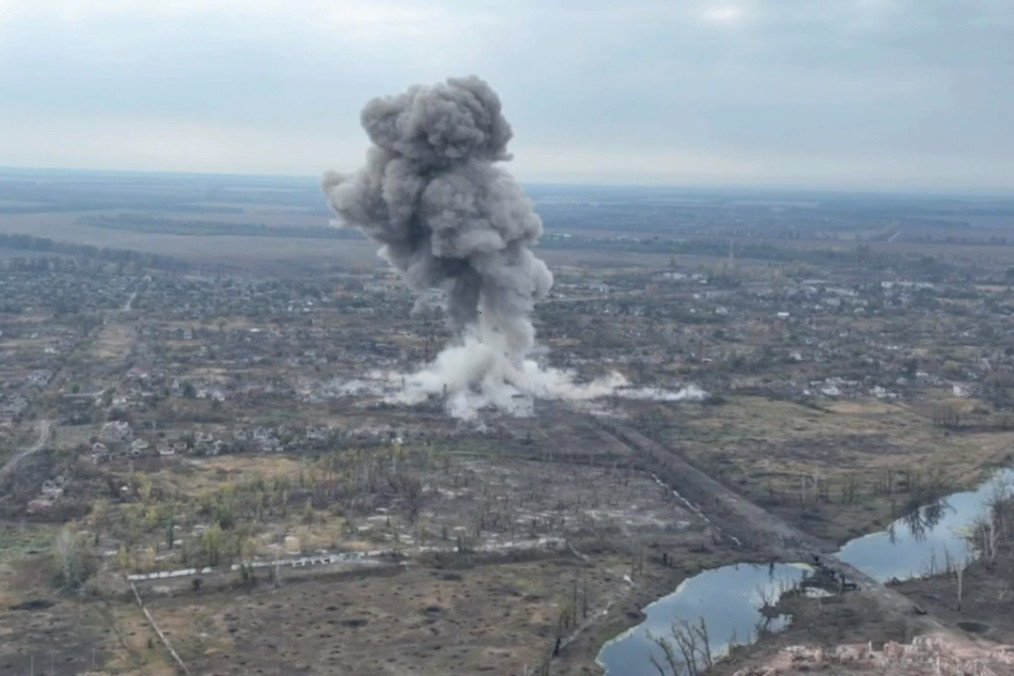 Ukrainian Troops Hold Ground at Kurakhove Power Plant, Repelling Russian Assaults