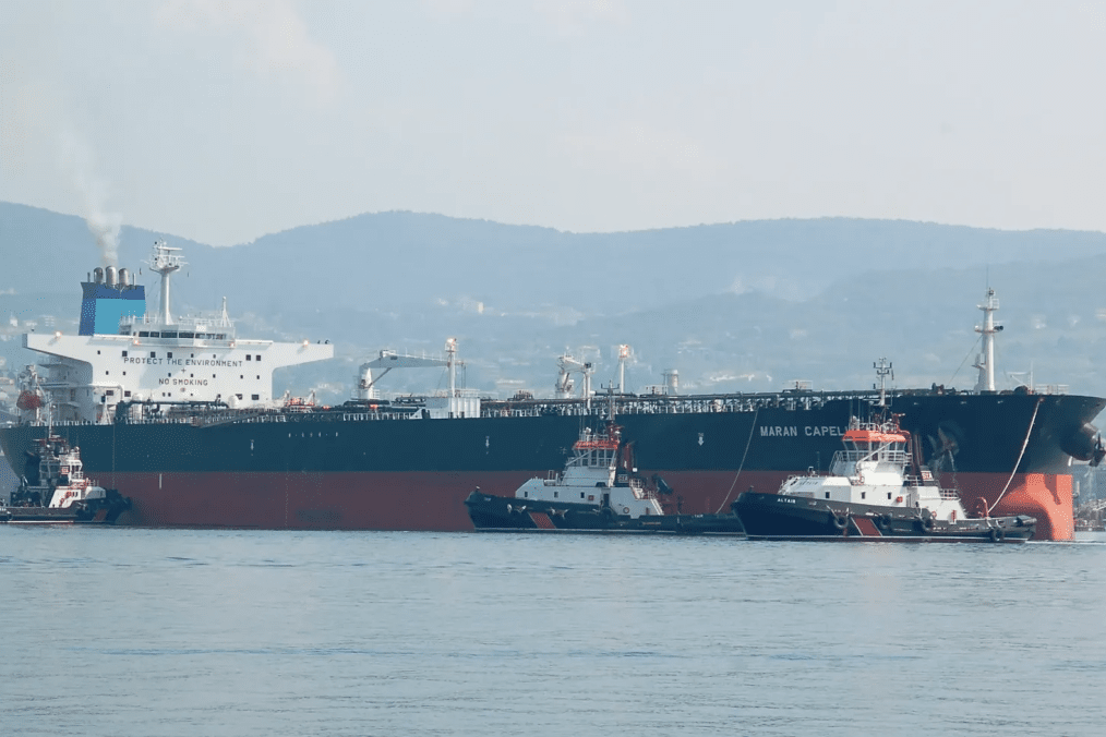 James II tanker, sailing under the Palau flag. Illustrative photo. (Source: HUR)