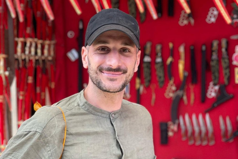 Antoni Lallican in Syria. (Photo: Antoni Lallican)