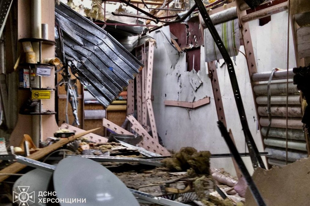 Russian forces launced massive artillery attack on Kherson, Ukraine on October 31, 2025. (Source: SES)