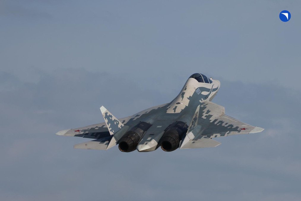 Russian Su-57D two-seat fighter jet during a test flight in Russia, May 2026. (Source: United Aircraft Corporation) Russian Su-57D two-seat fighter jet during a test flight in Russia, May 2026. (Source: United Aircraft Corporation)