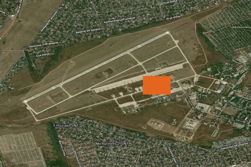 Fire at the Russian military airfield in Taganrog, September 7, 2026. Fire at the Russian military airfield in Taganrog, September 7, 2026.