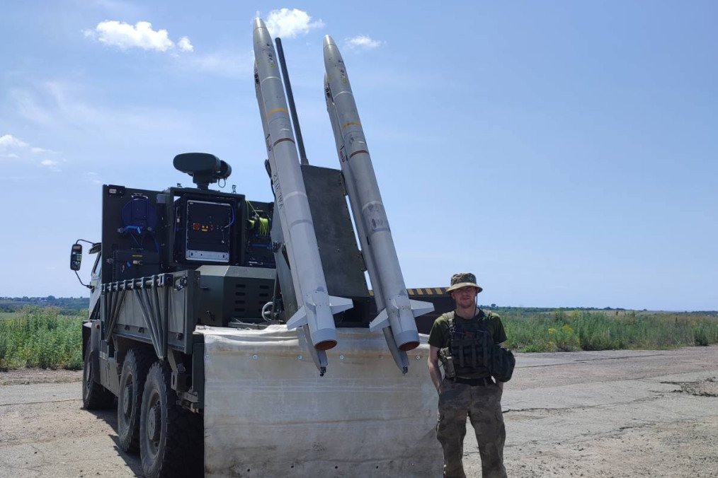 UK-made Raven air defense system on duty with the Ukrainain Armed Forces, 2025. (Source: Air Command West)