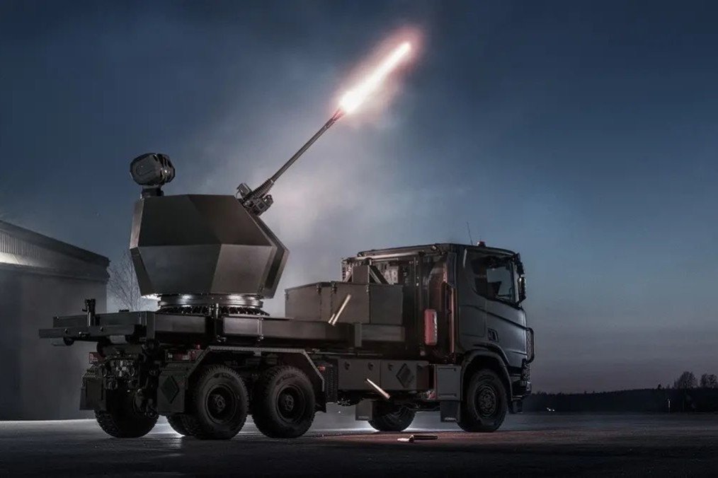 Tridon Mk2 air defense system. (Source: PlJonson/X)