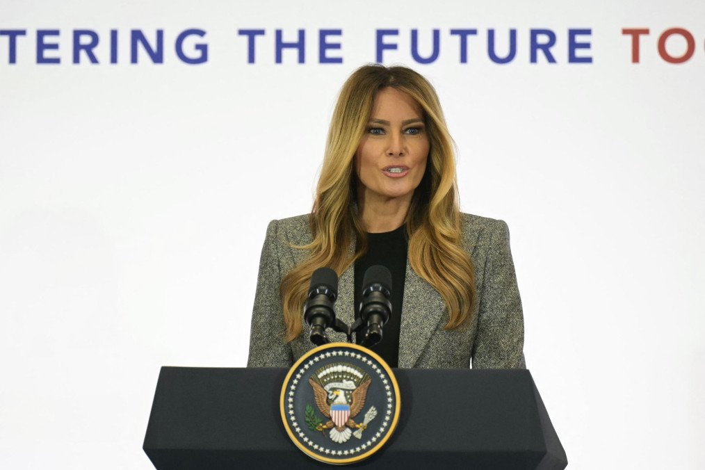 US First Lady Melania Trump. (Source: Getty Images)