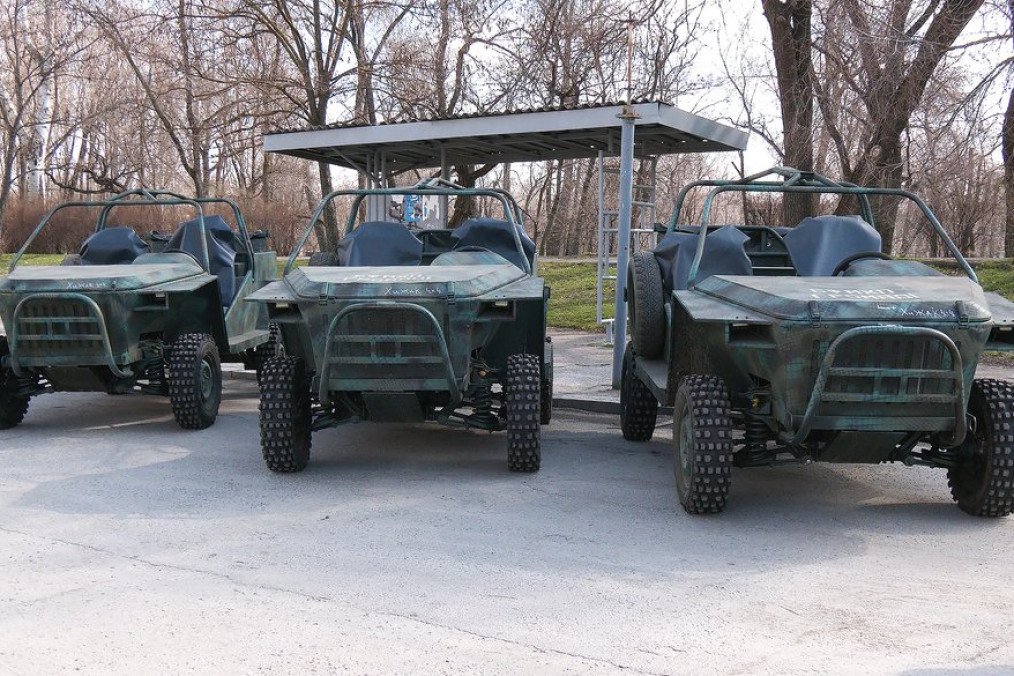 Ukrainian Predator off-road buggies, 2025. (Source: Suspilne)
