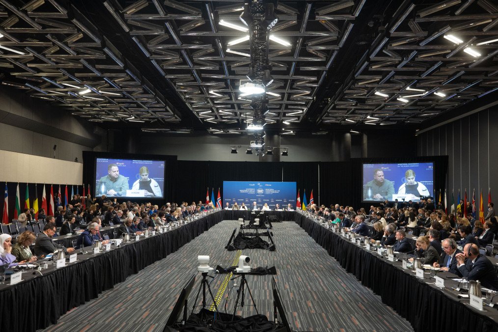 Trudeau Urges “Double Down” on Support for Ukraine at Ministerial Conference on the Human Dimension in Montreal