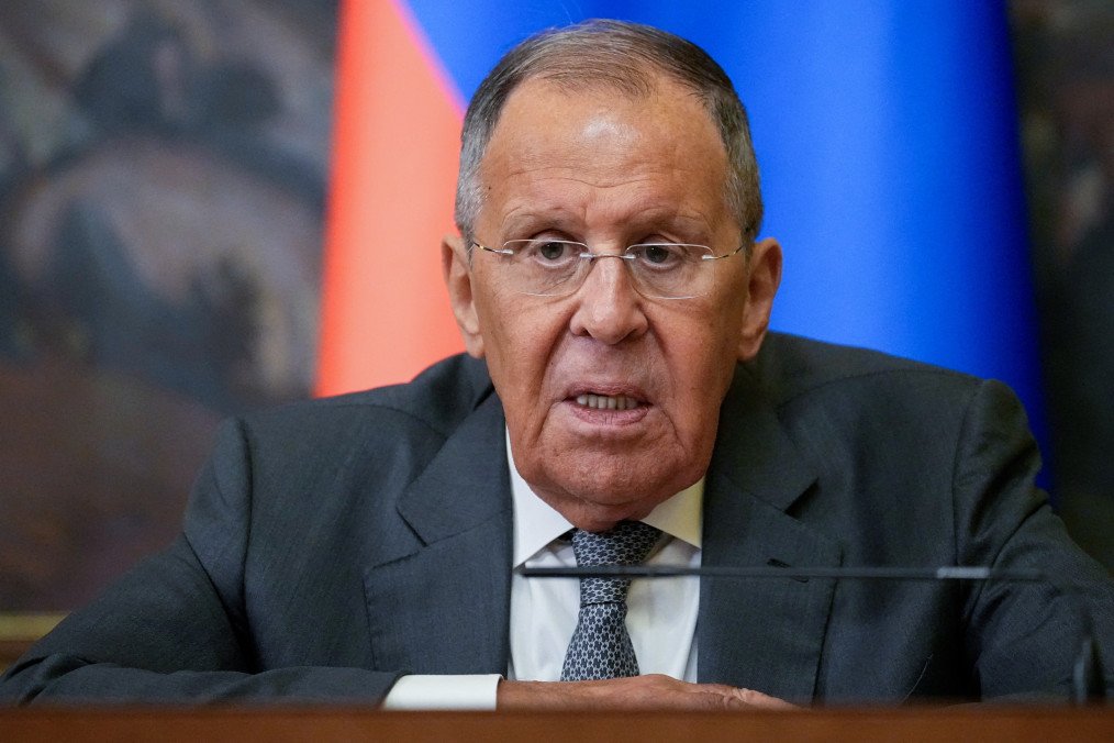 Russian Foreign Minister Sergey Lavrov in Moscow on August 17, 2026. (Source: Getty Images)