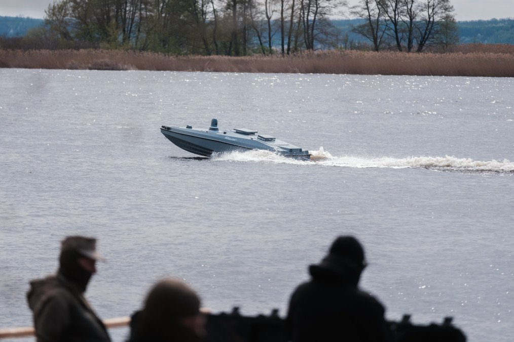 Ukrainian Naval Drones Strike Russian Targets in Crimea, Video