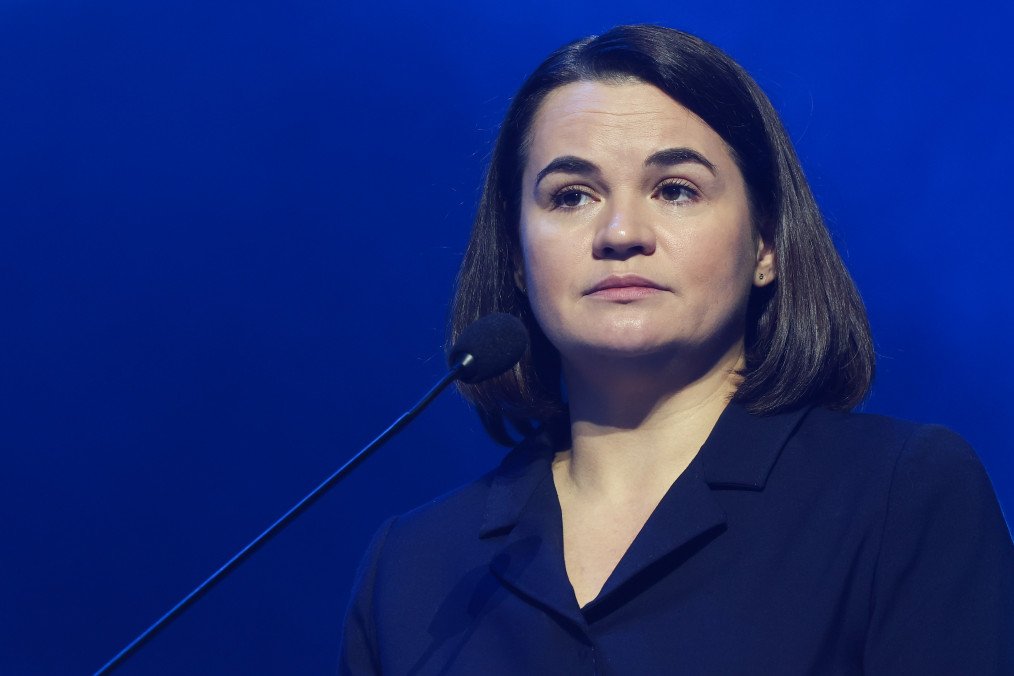 Belarusian opposition leader Sviatlana Tsikhanouskaya attends the Open Eyes Economy Summit in Krakow, Poland, on November 18, 2025. (Source: Getty Images) Belarusian opposition leader Sviatlana Tsikhanouskaya attends the Open Eyes Economy Summit in Krakow, Poland, on November 18, 2025. (Source: Getty Images)