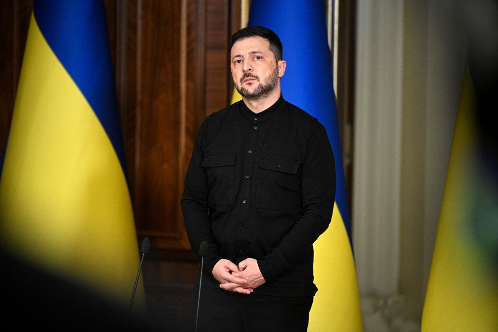 President Zelenskyy Speaks at Kyiv Briefing on Russian Strikes and US Weapons Support, October 10, 2025. (Photo: Getty Images) President Zelenskyy Speaks at Kyiv Briefing on Russian Strikes and US Weapons Support, October 10, 2025. (Photo: Getty Images)