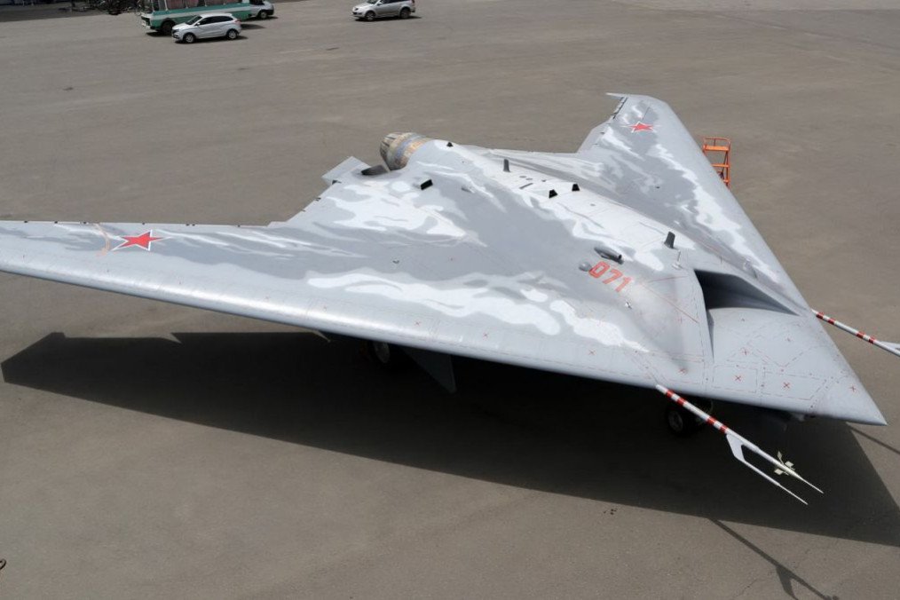 Ukrainian Forces Capture Rare Russian Stealth Drone Okhotnik Worth $1.5 Billion, Reports Forbes