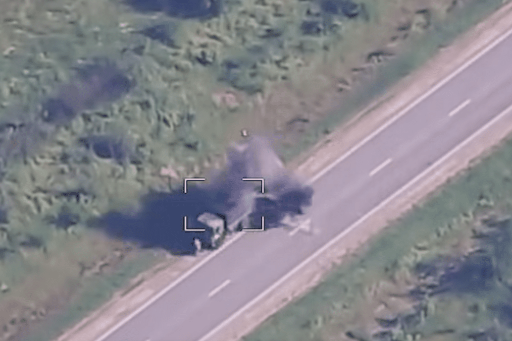 Ukraine’s military intelligence units are continuing disrupting Russian logistics corridors connecting occupied Crimea with southern and eastern parts of Ukraine. (Source: HUR)