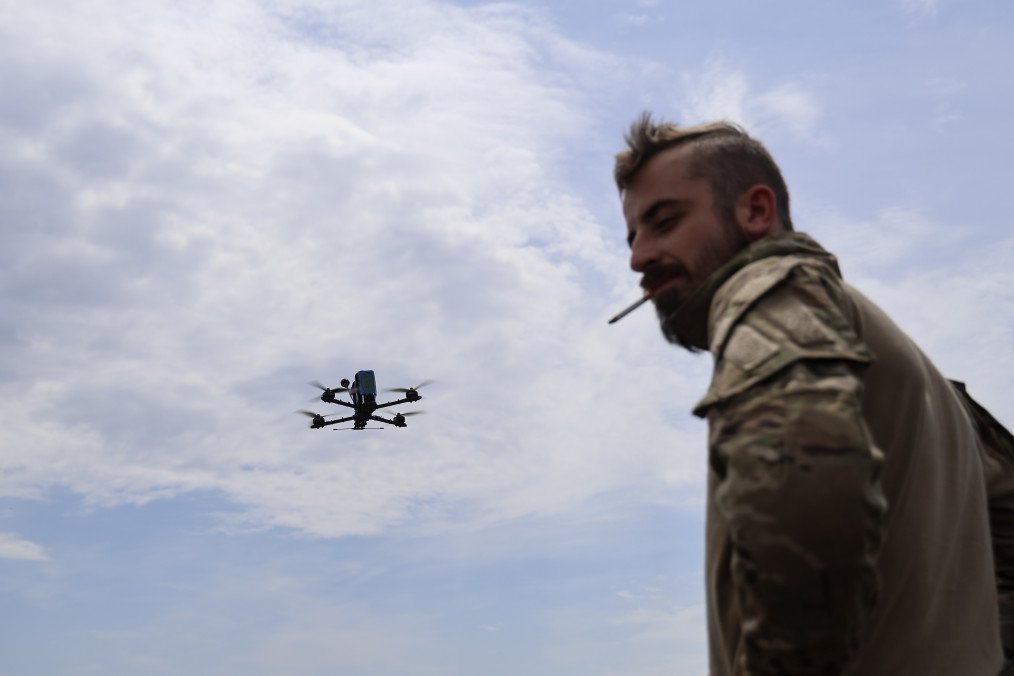 Ukrainian Marines Destroy Russian Grad Launcher in Precision Drone Strike, Video Ukrainian Marines Destroy Russian Grad Launcher in Precision Drone Strike, Video