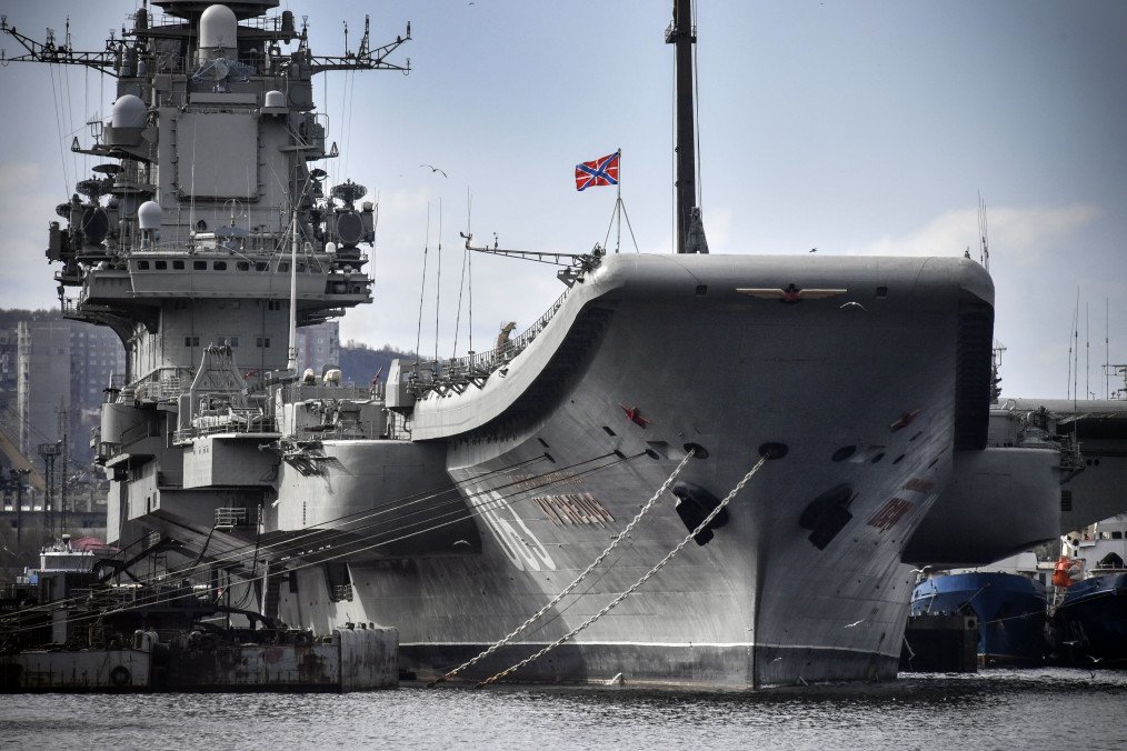 The Crew of Russia’s Only Aircraft Carrier, Admiral Kuznetsov, Has Been Sent to Fight in Ukraine