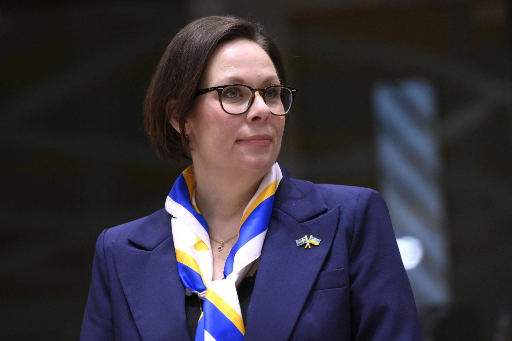 Sweden’s Foreign Minister Maria Malmer Stenergard arrives at a meeting with Israeli Foreign Minister in Brussels on February 24, 2025. (Source: Getty Images) Sweden’s Foreign Minister Maria Malmer Stenergard arrives at a meeting with Israeli Foreign Minister in Brussels on February 24, 2025. (Source: Getty Images)