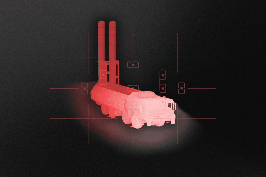 Illustrative image. Russian Bastion missile launcher.