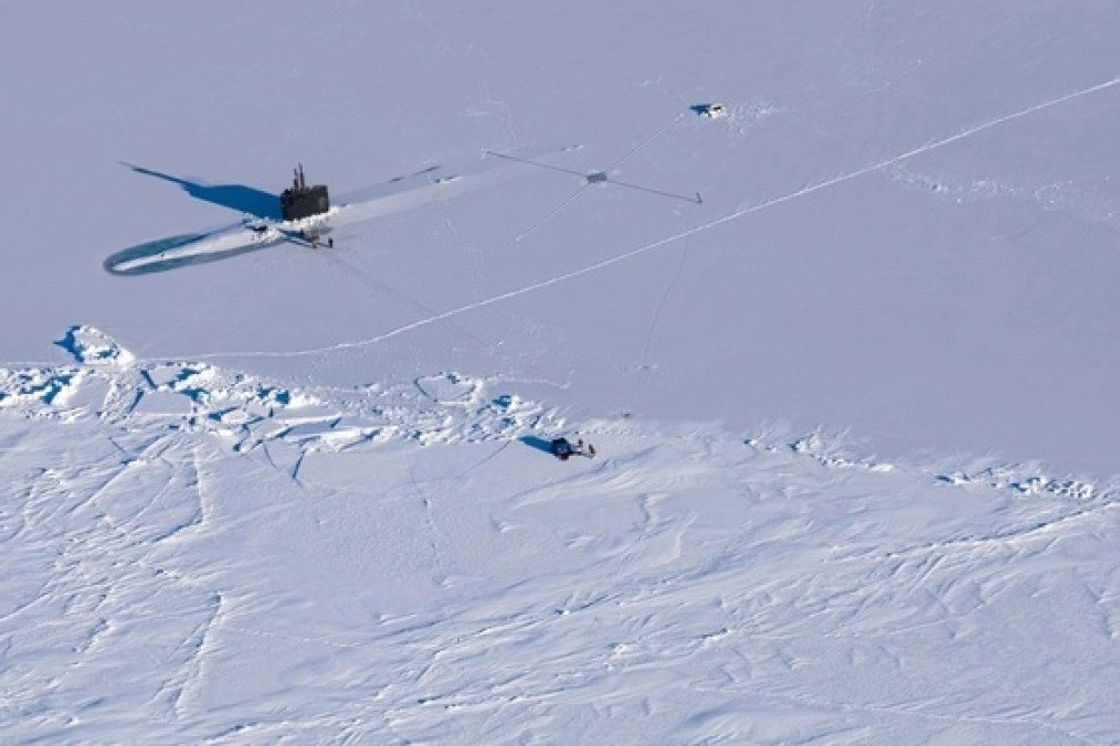 Illustrative image of a submarine in the Arctic (Photo: Open source)