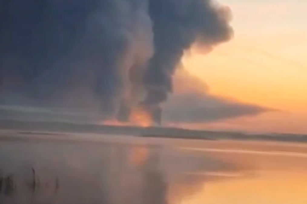 Massive Drone Attack in Russia’s Tver Region Triggers Earthquake and Smoke Plume Visible from Space