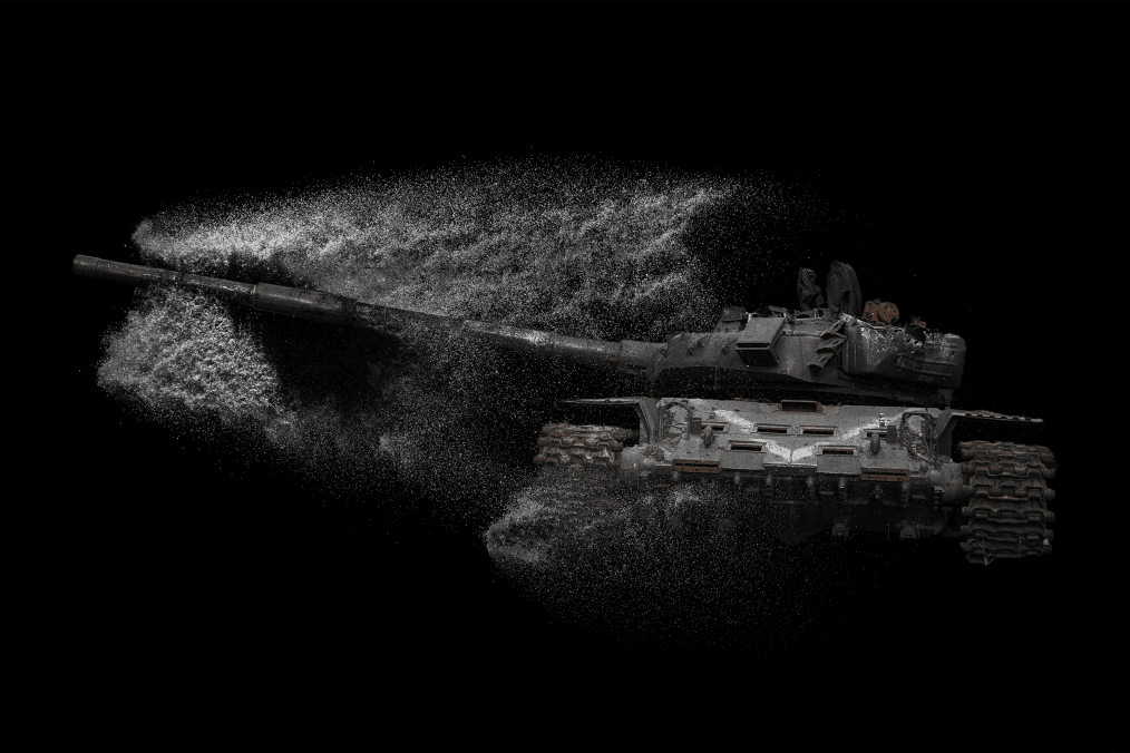 Illustrative image. Destroyed Russian tank. Illustrative image. Destroyed Russian tank.