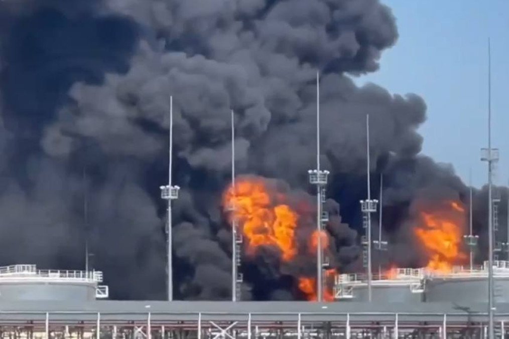 Video Reveals Five-Day Blaze at Russian Oil Depot in Rostov Region