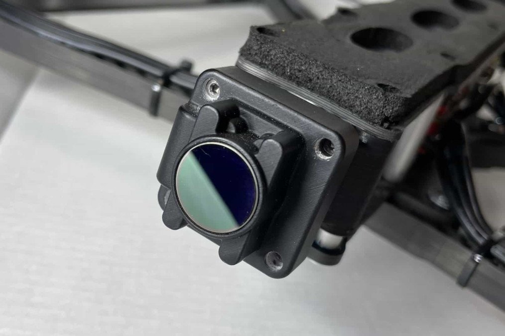 Odd Systems thermal imaging sensor on a drone.