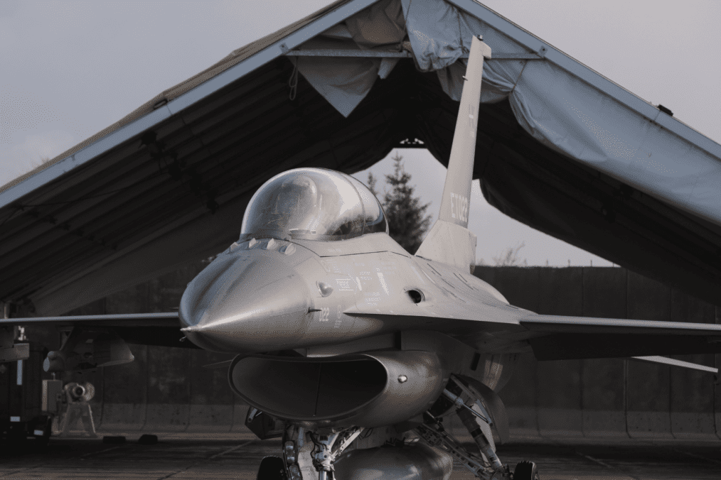 A F-16 Fighting Falcon. Illustrative photo. (Source: UNITED24 Media) A F-16 Fighting Falcon. Illustrative photo. (Source: UNITED24 Media)