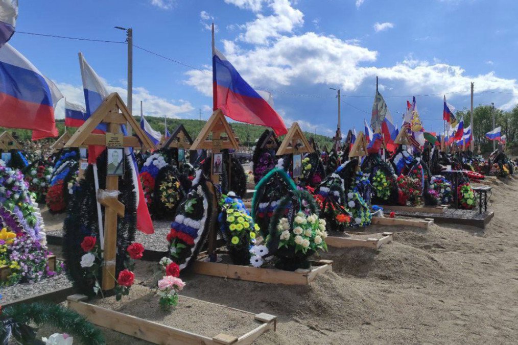 Al menos 7.900 oficiales rusos han muerto desde 2022, según recuento independiente.  Incluye 12 generales y cientos de coroneles y mayores