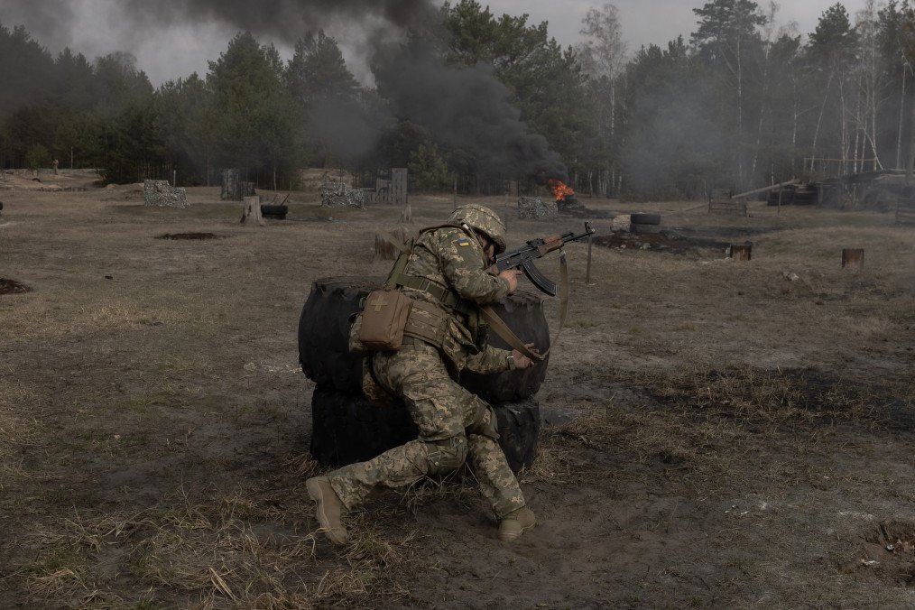 UK Delivers $1B to Ukraine Defense Under ERA Initiative Using Frozen Russian Assets A Ukrainian recruit completes basic military training at the Ukrainian Ground Forces training center, in an undisclosed location on March 25, 2026. (Source: Getty Images)