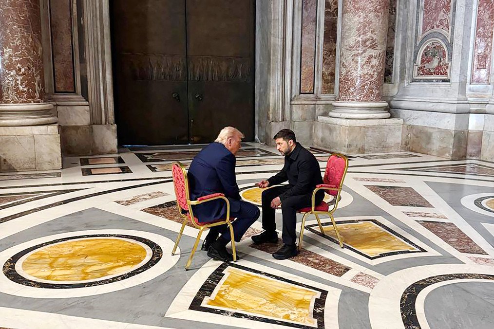 Trump Reveals Details of Vatican Talk With Zelenskyy, Says Ukraine Ready for Peace Deal Trump Reveals Details of Vatican Talk With Zelenskyy, Says Ukraine Ready for Peace Deal