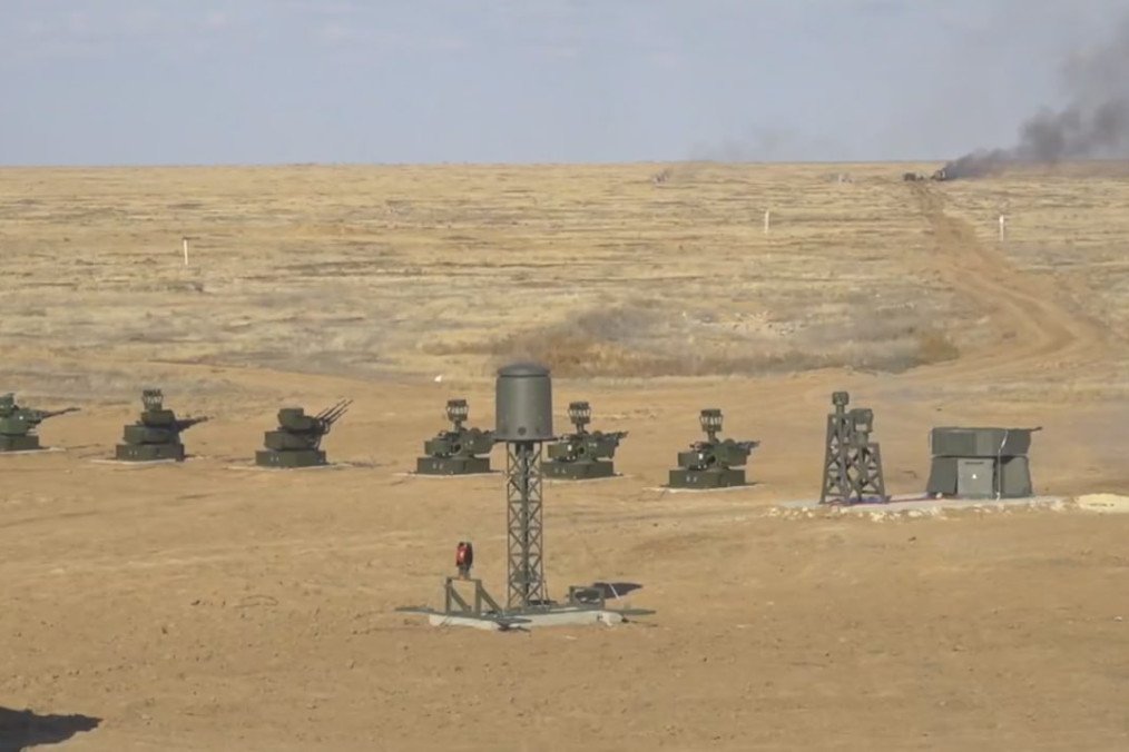 Automated ZU-23-2 Air Defense Turret During Field Testing in Russia. (Source: Vodohrai Telegram Channel)