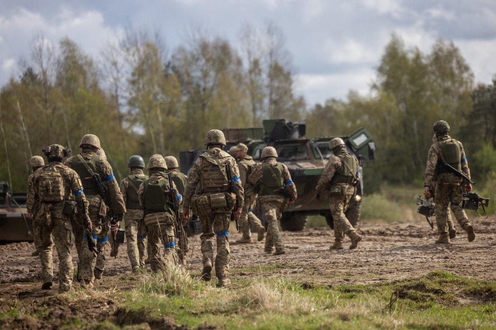 French President Macron Showcases Training of Ukrainian Brigade in France