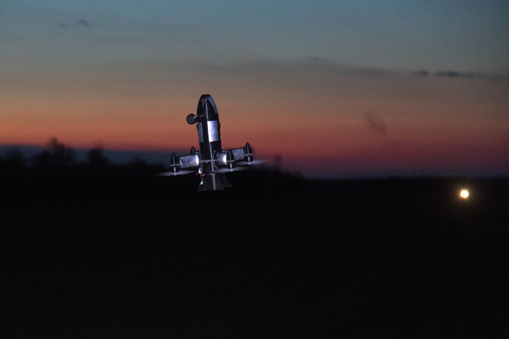 An interceptor drone is launched as Ukrainian forces counter incoming aerial threats near the Donetsk frontline on May 12, 2026. Illustrative photo. (Source: Getty Images)