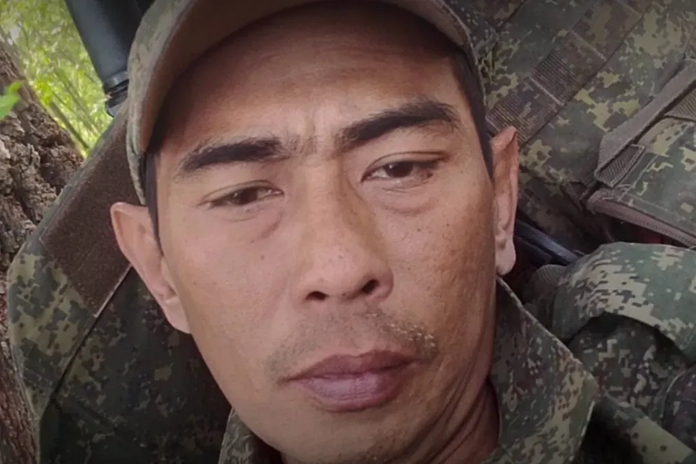 Taufiq Muhammad, an Indonesian national recruited into the Russian military and killed during his first combat engagement in Ukraine’s Donetsk region. (Source: HUR)
