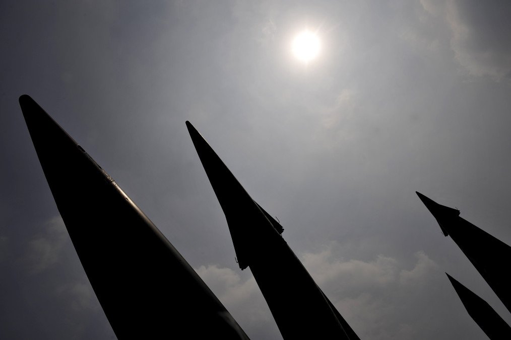 Missiles are displayed at the war museum in Seoul on May 30, 2009. Illustrative photo. Missiles are displayed at the war museum in Seoul on May 30, 2009. Illustrative photo.