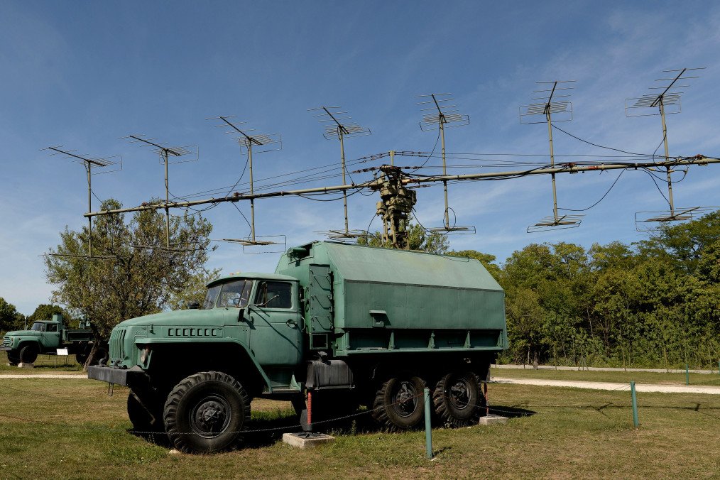 The P-18 mobile radar station displayed at the museum, situated on the shores of Lake Balaton, 150 kms south west of the capital, Budapest, Hungary, on August 27, 2020. (Source: Getty Images)