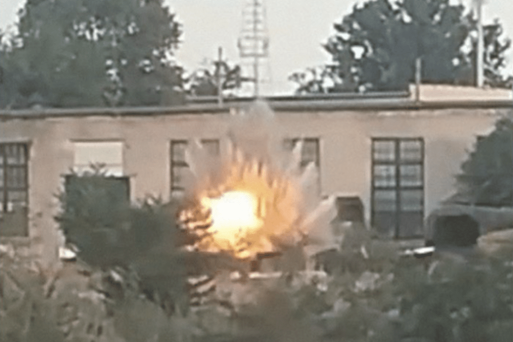 Blast in Occupied Melitopol Wipes Out Russian Troops and Satellite Command Post Blast in Occupied Melitopol Wipes Out Russian Troops and Satellite Command Post