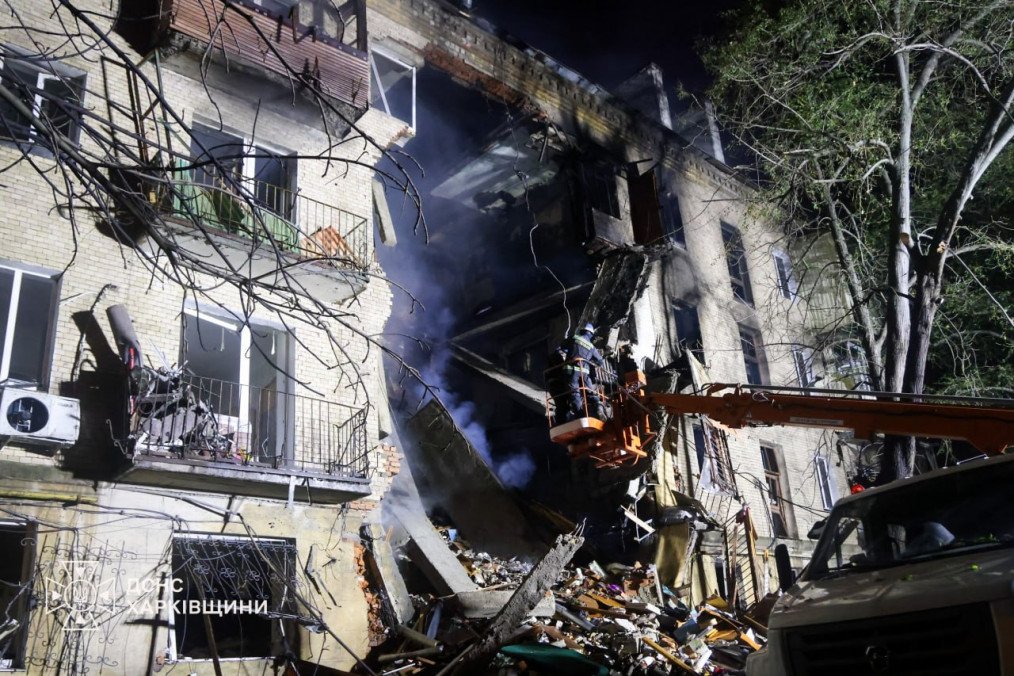 Aftermath of a Russian attack on Kharkiv, Ukraine, on October 13, 2026. (Source: State Emergency Service) Aftermath of a Russian attack on Kharkiv, Ukraine, on October 13, 2026. (Source: State Emergency Service)