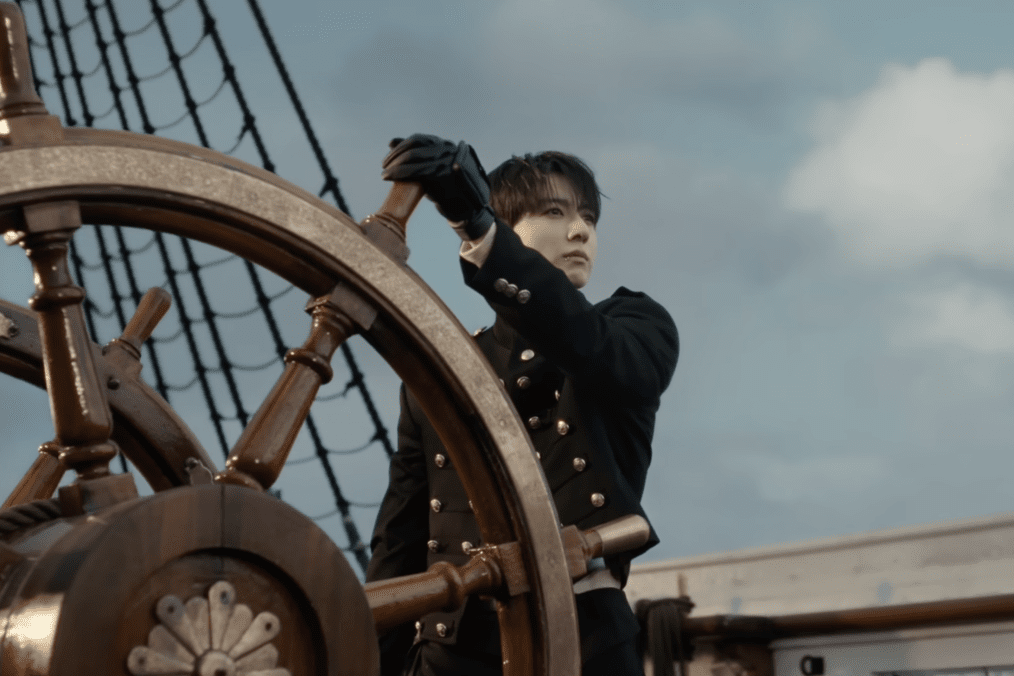 Still from the BTS music video for “Swim” by Ukrainian director Tanu Muiño. (Source: BTS/YouTube)