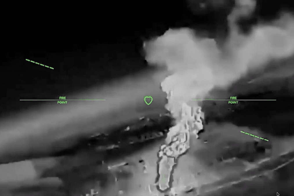 Ukraine Strikes 38 Russian Energy Facilities in Occupied Crimea and Donbas in July 2026 Thermal drone footage shows a Ukrainian strike on a Russian energy infrastructure facility. (Source: Commander of the Unmanned Systems Forces (SBS) Robert “Madyar” Brovdi)