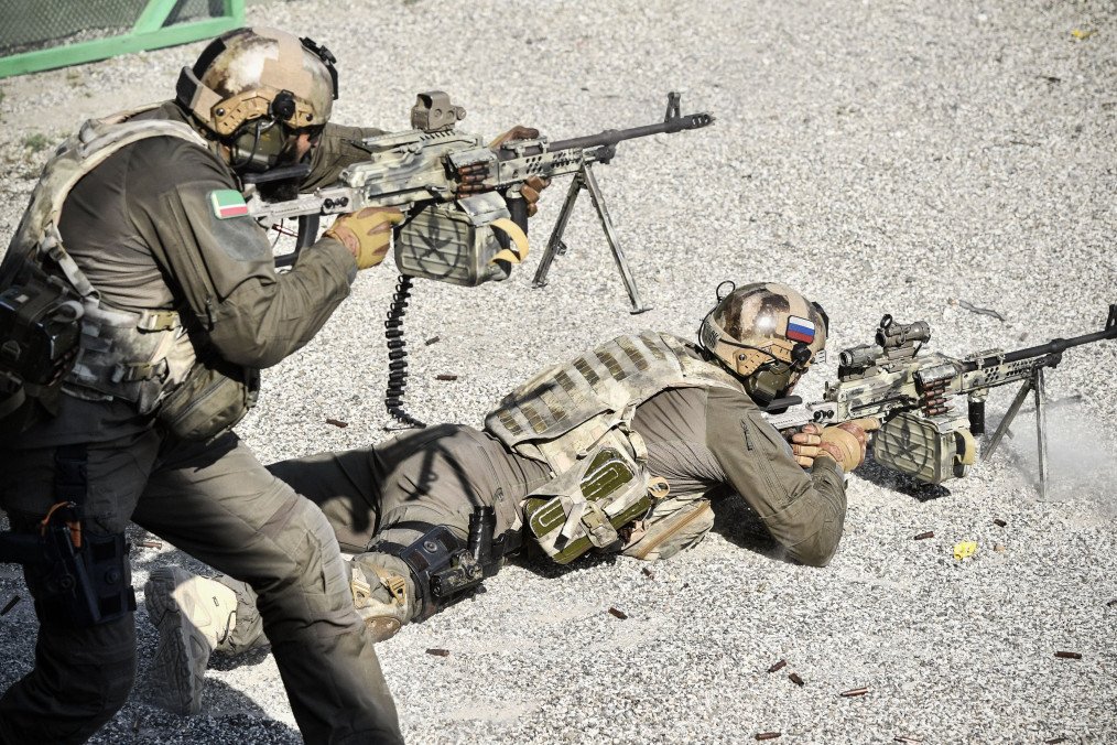 Illustrative image. Chechen special forces troopers attend a training session at a “Russian Spetsnaz University” special training centre in the town of Gudermes in Chechnya on July 25, 2019. Illustrative image. Chechen special forces troopers attend a training session at a “Russian Spetsnaz University” special training centre in the town of Gudermes in Chechnya on July 25, 2019.