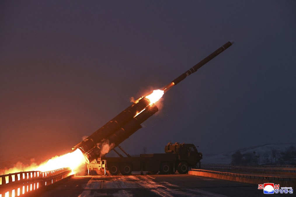 North Korea conducts a long-range strategic cruise missile launch drill in the West Sea, December 28, 2025. Illustrative photo. (Source: Getty Images) North Korea conducts a long-range strategic cruise missile launch drill in the West Sea, December 28, 2025. Illustrative photo. (Source: Getty Images)