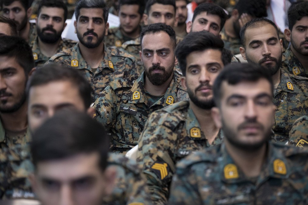Russia Offers $20,000 to Iranian Recruits in Secret Mercenary Campaign Military members of the Iranian police special forces participate in a ceremony at the Imam Khomeini Grand Mosque in Tehran, Iran, on August 7, 2025. Illustrative photo. (Source: Getty Images)